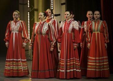 Казачьи песни и танцы представили коллективы Амурской области в гала-концерте фестиваля казачьей культуры «Благовест»